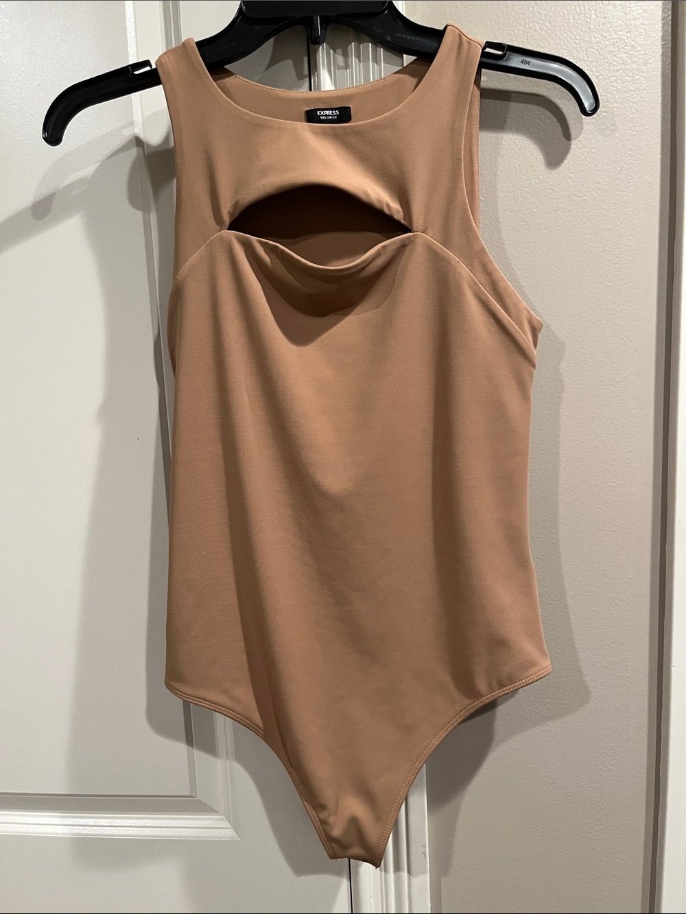 Express Body Contour Cutout Sleeveless Bodysuit